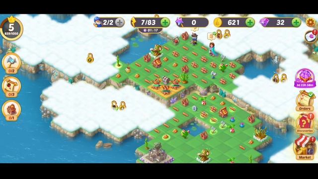 EverMerge: Merge Heroes to Create a Magical World Gameplay Walkthrough Android & IOS Ep-3 смотреть онлайн