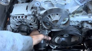 Water pump replacement on 2012 Mercedes ML350 4matic (M276, 3.5L V6 gas).