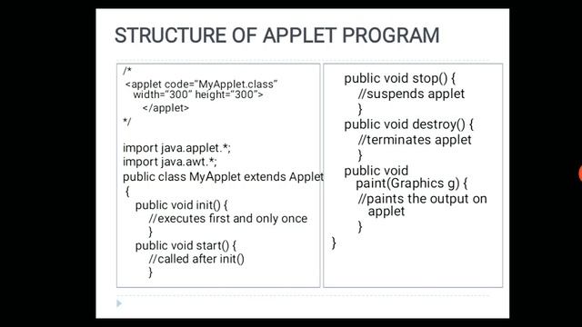 Java_ Applets part 1 смотреть онлайн