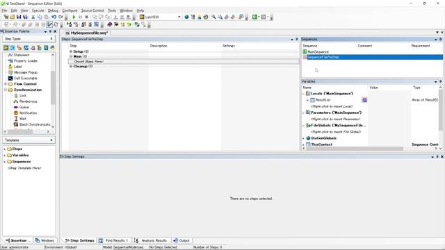 TestStand Define an Engine Callback Demonstration смотреть онлайн