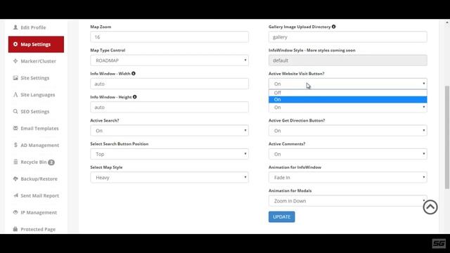 MapFun Ver 1.0 Google Map PHP Mysql Map Settings смотреть онлайн