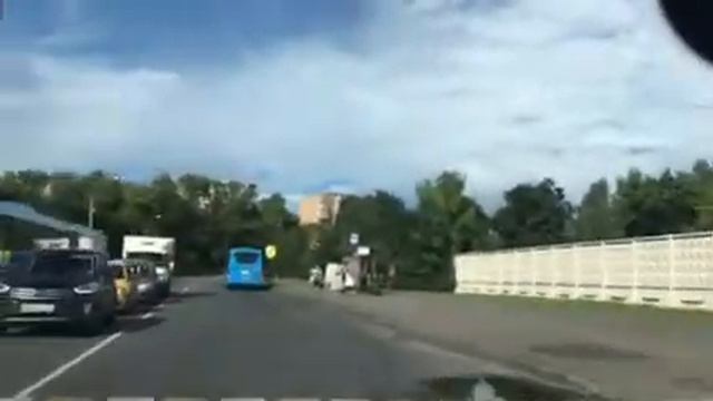 Разворот на экзамене не из крайнего положения, с созданием помех. смотреть онлайн