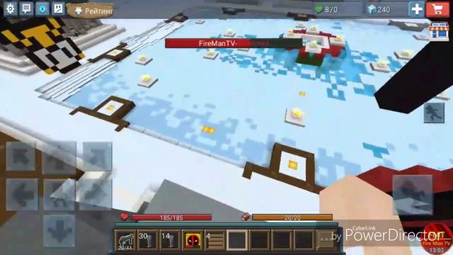 Blockman GO. Hero Tycoon 2 #18. Премиум Дэдпул.