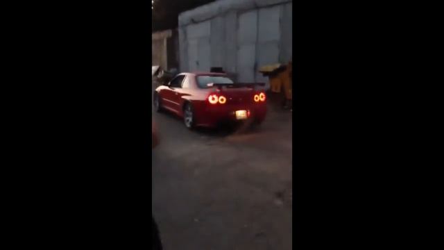 nissan skyline sound (выхлоп скайлайна оригинал) смотреть онлайн