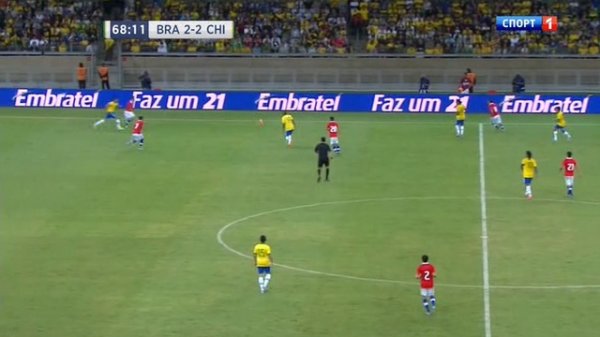 Бразилия-Чили 2т. [RU-SOCCER.COM]