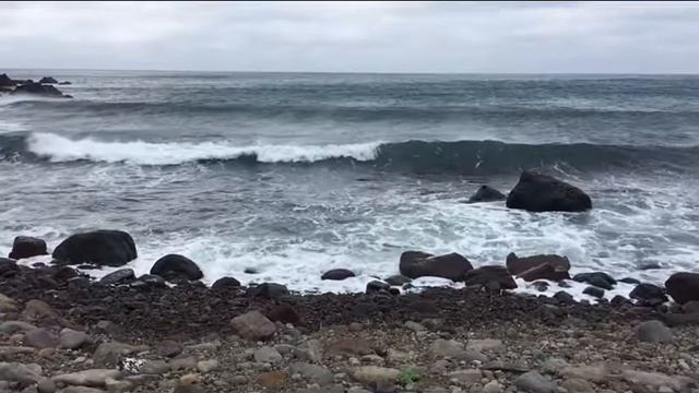 Штормовой ветер/район Шакотан/Камуи. Море у берегов Хоккайдо смотреть онлайн