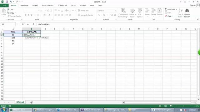 Excel DOLLAR Function - How to use DOLLAR Function смотреть онлайн