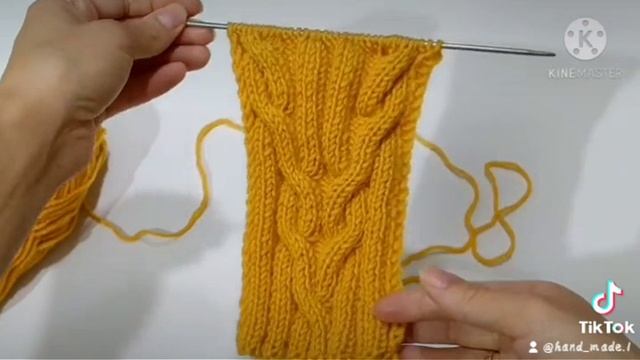 аран спицами