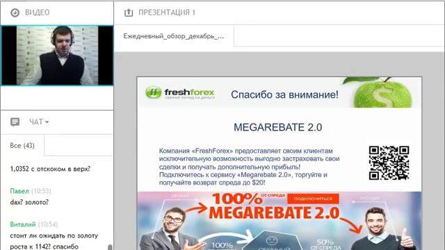 Ежедневный обзор FreshForex по рынку форекс 22 декабря 2016 смотреть онлайн