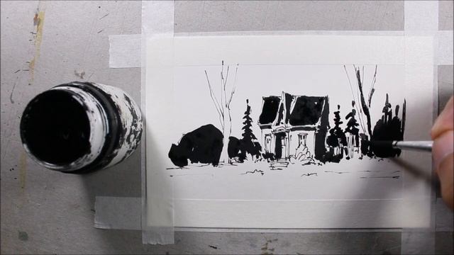 Black and White and pen sketch in Full Real Time By Nil Rocha смотреть онлайн