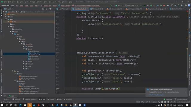 1-socket.io chat app using android смотреть онлайн