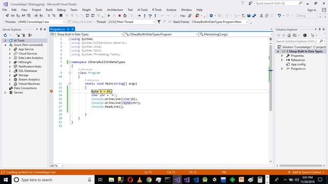Part 3 Data, Data Type, Type Classification in C Sharp, Why many Data Types in C Shap смотреть онлайн