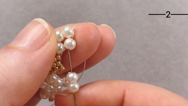 Heart Seed Bead Bracelet Tutorial | Seed Bead and Pearl Bracelet смотреть онлайн