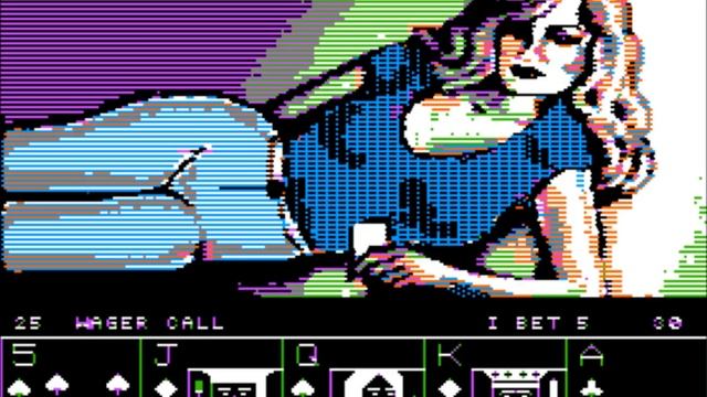 Strip Poker: A Sizzling Game of Chance for the Apple II смотреть онлайн