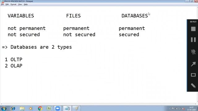 2020 04 15 Oracle Demo | Oracle Class 1 смотреть онлайн