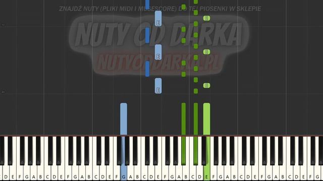 ? Toccata i Fuga D-moll (BWV 565, J. S. Bach) - Piano Tutorial (łatwa wersja) ? NUTY W OPISIE ? смотреть онлайн