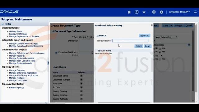 DEFINING DOCUMENTS IN ORACLE FUSION HCM смотреть онлайн