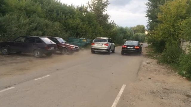 Audi A6 c6 3.0 TFSI VS BMW X3 3.0 т смотреть онлайн