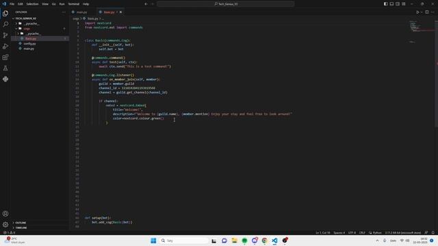 Create Your Own Discord Bot (Part 2: Cogs) [Python 3.11.3] [2023 Edition] смотреть онлайн