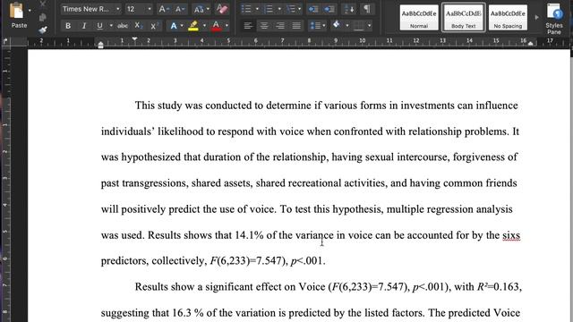 Report Writing for Multiple Regression Results смотреть онлайн