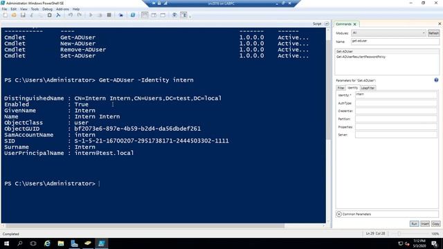 Компьютерные уроки/Windows Server 2016/70-742/Урок 9 (Automate the Creation of AD Account) смотреть онлайн