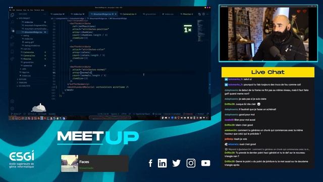 ESGI | Meet Up : Créer un site interactif, immersif et original avec Three.JS смотреть онлайн