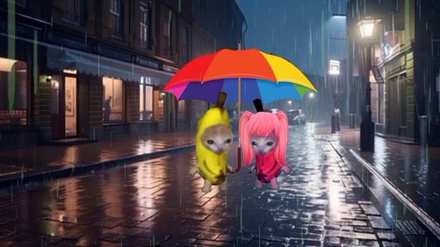 Banana Cat Fell in love ❤️ | Happy cat series episode 20 смотреть онлайн