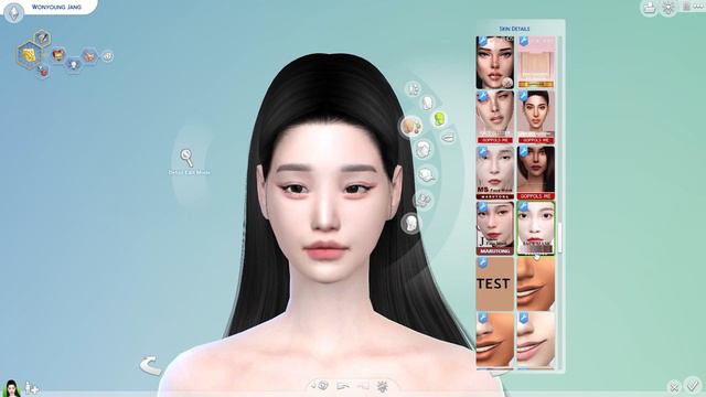 The Sims 4 CAS : Wonyoung IVE (장원영 아이브)