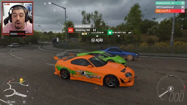 É RAGE MSM ? Racha De Rua - Lamborghini Huracan VS Toyota Supra - Forza Horizon 4 смотреть онлайн