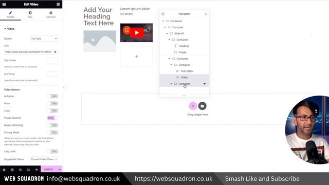 Nested Carousels - Elementor Wordpress Tutorial - Elementor Pro - 3.14 смотреть онлайн