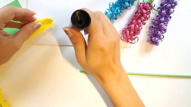 How to DIY Pretty Hyacinths flowers craft tutorial | Яркие гиацинты из бумаги своими руками смотреть онлайн