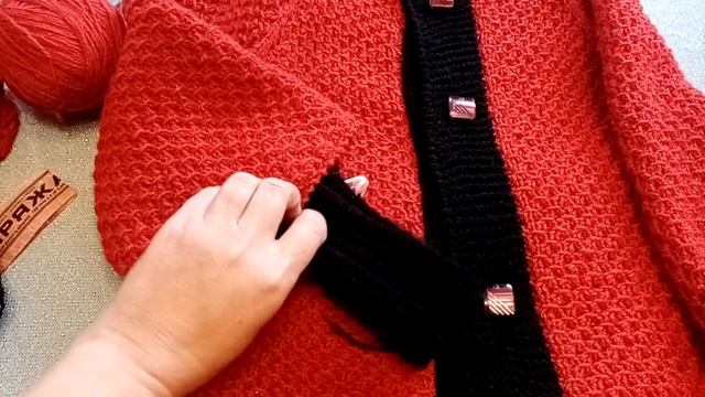 теплый кардиган спицами/реглан сверху/часть3 смотреть онлайн