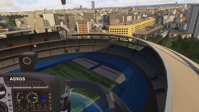 MSFS 2020 40th Anniversary. Flying the ORBX Paris Landmarks by Helicopter Guimbal Cabri G2 смотреть онлайн