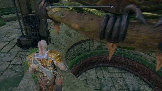 God of War Ragnarok 61 Последний дракон Шлакорог, яростная Ловчая, олень Лета и тайна жены Кратоса смотреть онлайн