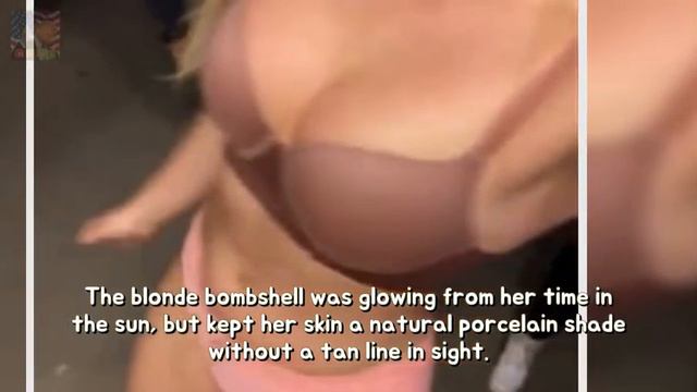 Iskra Lawrence Flaunts Booty Within Orange Workout Equipment Durability The British M Breaking News