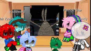SpongeBob's Friends reacts to //TOXIC FRIENDS//Gacha Club