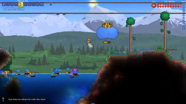 Terraria Overhaul - King Slime Expert Mode смотреть онлайн
