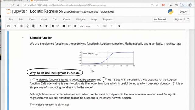 Sigmoid function смотреть онлайн