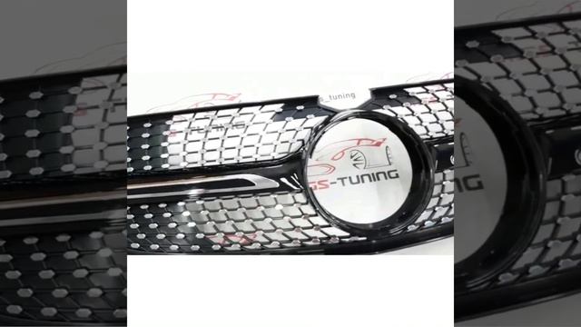 Решётка радиатора Mercedes GL-Class X164 06-09 Diamond Black смотреть онлайн