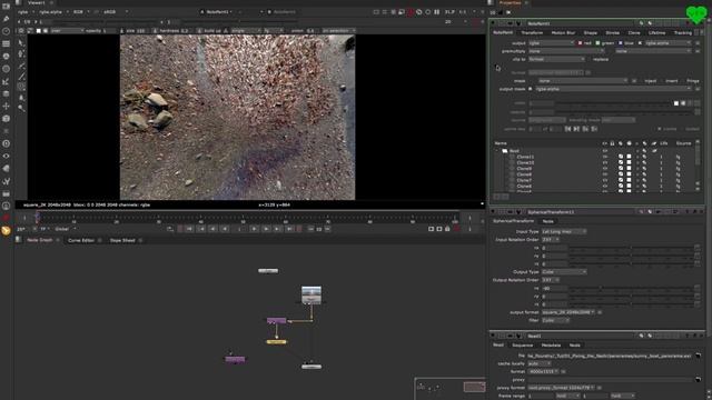 LoveVFX Tutorials // Fixing the nadir in Nuke смотреть онлайн