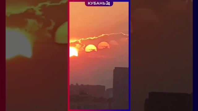 7 «солнц» взошли над китайским городом Чэнду смотреть онлайн