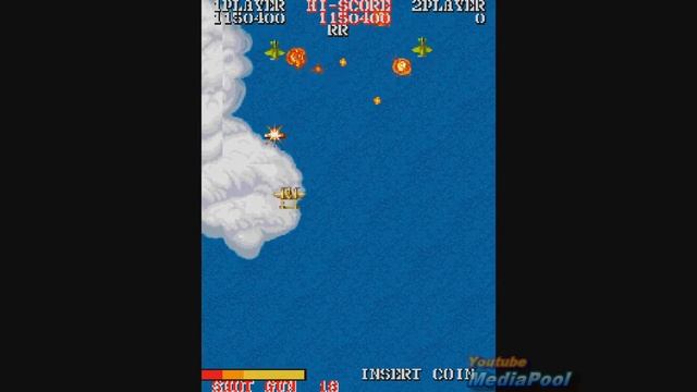 1943: The Battle of Midway (Arcade) Game Playthrough Retro game смотреть онлайн