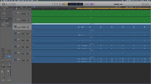 Триггирование барабанов в Logic Pro. смотреть онлайн