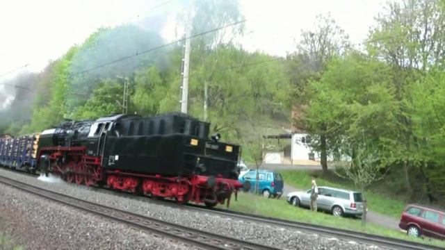 Bebra dampflok treffen 2010 full HD.Steamtrain chasing. смотреть онлайн