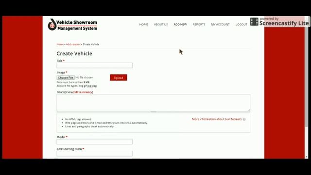 PHP And MySQL Project on Vehicle Showroom Management System смотреть онлайн