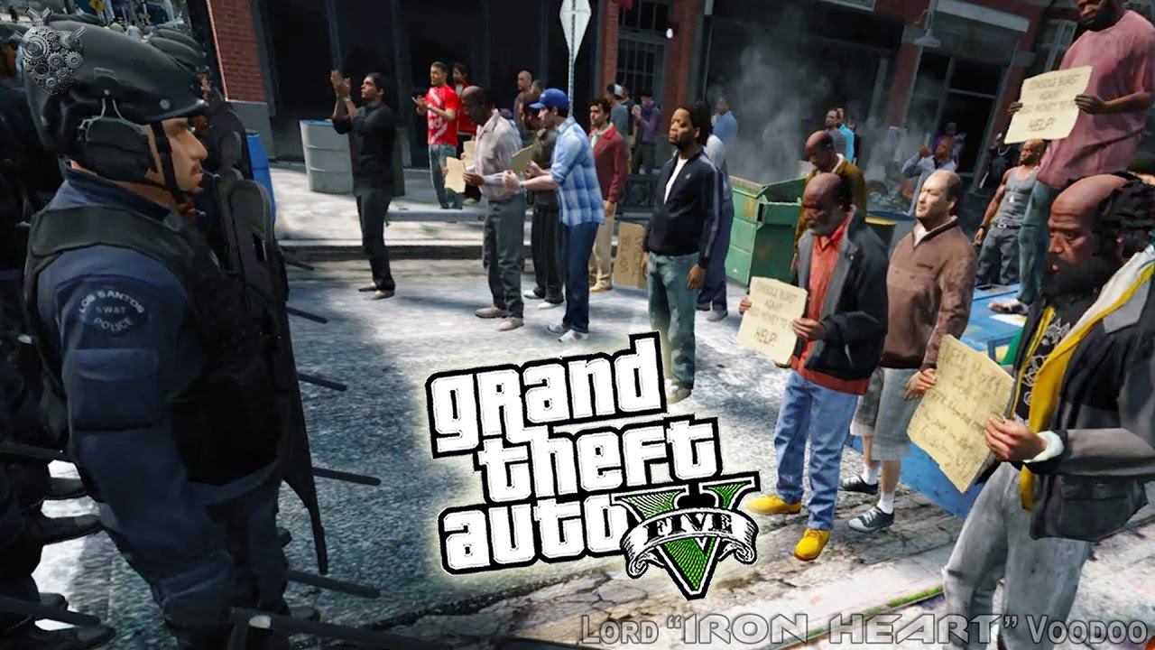 ГТА 5 МОДЫ! ПОЛИЦИЯ ПОДАВЛЯЕТ БУНТ! RIOT COPS ВИДЕО ПРИКОЛЫ! ОБЗОР МОДОВ ИГРЫ GTA V! GTA 5 MODS #92 смотреть онлайн