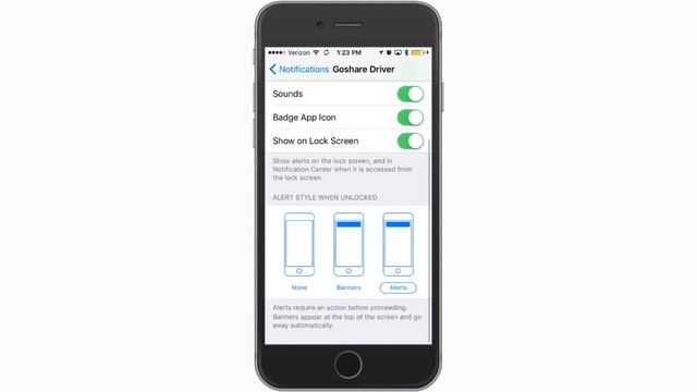 How to turn on push notifications in iOS - GoShare Driver iPhone App смотреть онлайн