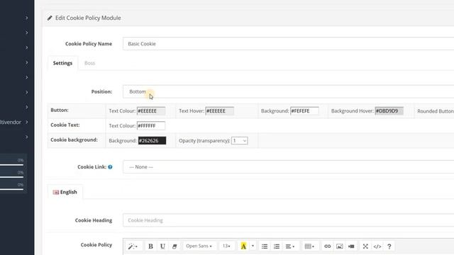 cookie policy opencart 3.x смотреть онлайн