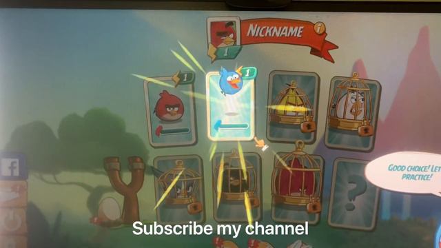 Angry birds first time Kids playing games смотреть онлайн