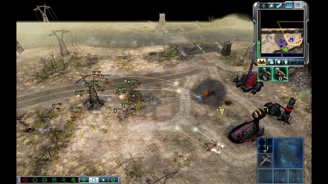 Прохождение легендарной игры стратегии в реальном времени C&C3:Tiberium Wars смотреть онлайн
